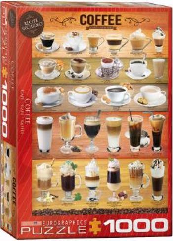 Eurographics Puzzle 1000 Pc - Coffee ""NEW""