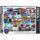 Eurographics Puzzle 1000 Pc - USA Globetrotter