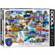 Eurographics Puzzle 1000 Pc - World Globetrotter