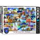 Eurographics Puzzle 1000 Pc - World Globetrotter