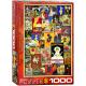 Eurographics Puzzle 1000 Pc - Vintage Posters