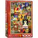 Eurographics Puzzle 1000 Pc - Vintage Posters