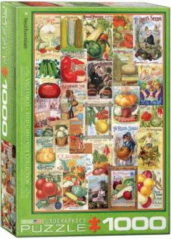 Eurographics Puzzle 1000 Pc - Vegetables Seed Catalogue