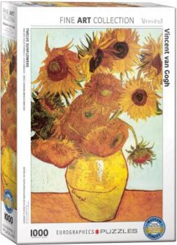 Eurographics Puzzle 1000 Pc - Twelve Sunflowers / Vincent Van Gogh
