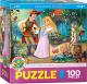 Eurographics Puzzle 100 Pc - Princess 1 (6x6 Box)