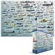 Eurographics Puzzle 2000 Pc - Evolution of Military Aircraft ""NEW""