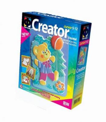 Fantazer - Creator Plastercast - Bear playing in the woods