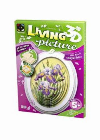 Fantazer - 3D Living Picture - Royal iris
