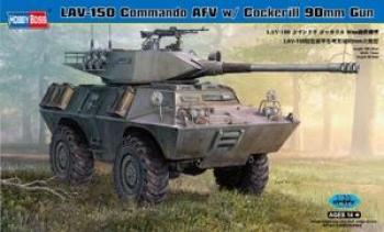 Hobbyboss 1:35 - V-150S Commando APC 90mm Cockerill Gun