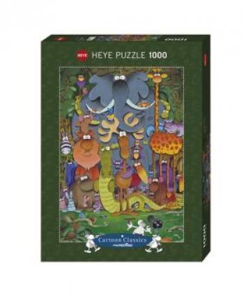 Heye Puzzles - Cartoon , 1000 Pc - Photo, Mordillo