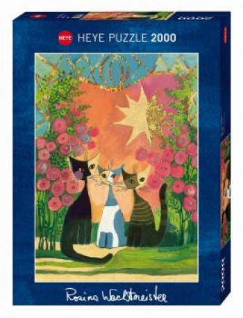 Heye Puzzles - 2000 Pc Stamped - Roses (NEW FOR 2016)