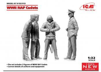 ICM 1:32 - WWII RAF Cadets (New Molds)