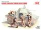 ICM 1:35 - French Armoured Vehicle Crew (1940) 4 Figs