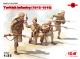 ICM 1:35 - Turkish Infantry (1915-1918) 4 Figs