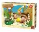 King Puzzle Kiddy Adventure 24 Pc - Indians Around Campfir