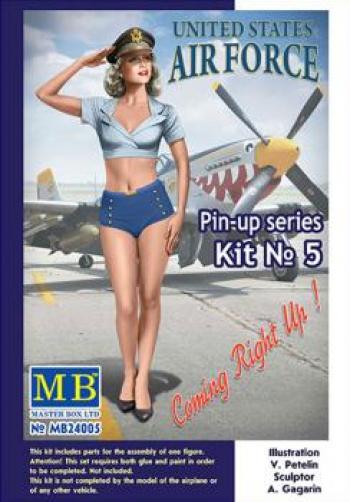 Masterbox 1:24 - "Pin-up series, Kit No. 5 "Patty"