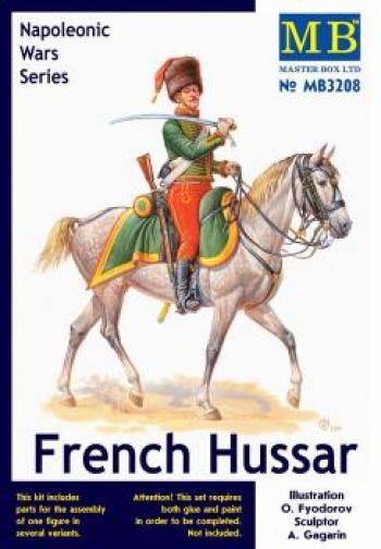 Masterbox 1:32 - French Hussar, Napoleonic Wars Series