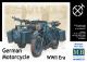 Masterbox 1:35 - German Motorcycle & Sidecar WWII