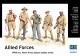 Masterbox 1:35 - Allied Forces, WWII, North Africa desert battles series