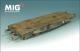 Mig Productions 1:72 - Heavy Vehicle Transport Rail Wagon