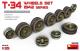 Miniart 1:35 - T-34 Wheels Set 1942 Series