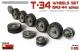 Miniart 1:35 - T-34 Wheels Set 1943-44 Series