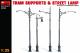 Miniart 1:35 - Tram Supports & Street Lamps