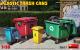 Miniart 1:35 - Plastic Trash Cans