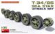 Miniart 1:35 - T34/85 "Sea Star" Wheels Set