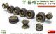 Miniart 1:35 - T-54 Wheels Set Early Type