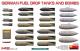 Miniart 1:48 - German Fuel Drop Tanks & Bombs Miniart 1:48 - German Fuel Drop Tanks & Bombs