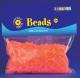 Playbox - 'Iron on' Beads (neon red) - 1000 pcs - Refill 6