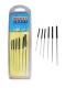 Modelcraft - Cutting Broach set 0.6 - 2.0 mm