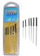 Modelcraft - Smoothing broach set 0.4 - 2.0 mm