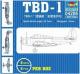 Trumpeter 1:200 - DouglasTBD-1 Devastator