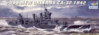 Trumpeter 1:700 - USS New Orleans CA-32 (1942)