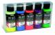 Premium Color 60ml Set -  Fluorescent Colours (5 x 60ml)
