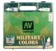 AV Vallejo Model Color Military Range Box Set (72 colours + 3 brushes + car
