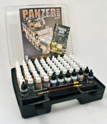 Panzer Aces Range Box Set (64 colours + 8 Auxilary + Carry Case)