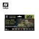 AV Vallejo Model Air Set - Italian WWII Camo Colors (x8)