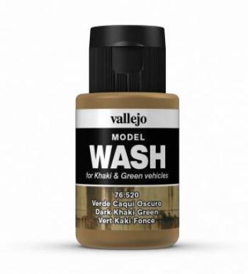 Vallejo Model Wash 35ml - Dark Khaki Green Wash