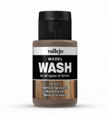 Vallejo Model Wash 35ml - Oiled Earth Wash