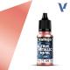 Vallejo True Metallic Metal TMM Light 106-18ml  Ruby Red