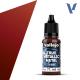 Vallejo True Metallic Metal TMM Shade 145-18ml  Forged Red