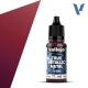 Vallejo True Metallic Metal TMM Shade 146-18ml  Ruby Red