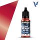 Vallejo True Metallic Metal TMM Airbrush 165-18ml  Ruby Red