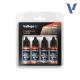 Vallejo True Metallic Metal TMM Paint Set -  Ancient Copper (x4 Colours)