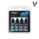 Vallejo True Metallic Metal TMM Paint Set -  Sapphire Blue (x4 Colours)