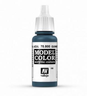 AV Vallejo Model Color - Metallic Gunmetal Blue