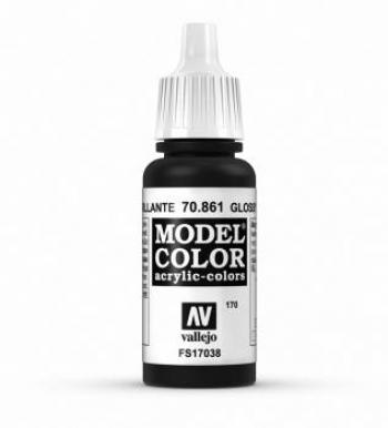 AV Vallejo Model Color - Gloss Black
